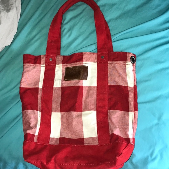 Abercrombie & Fitch Handbags - Abercrombie flannel tote